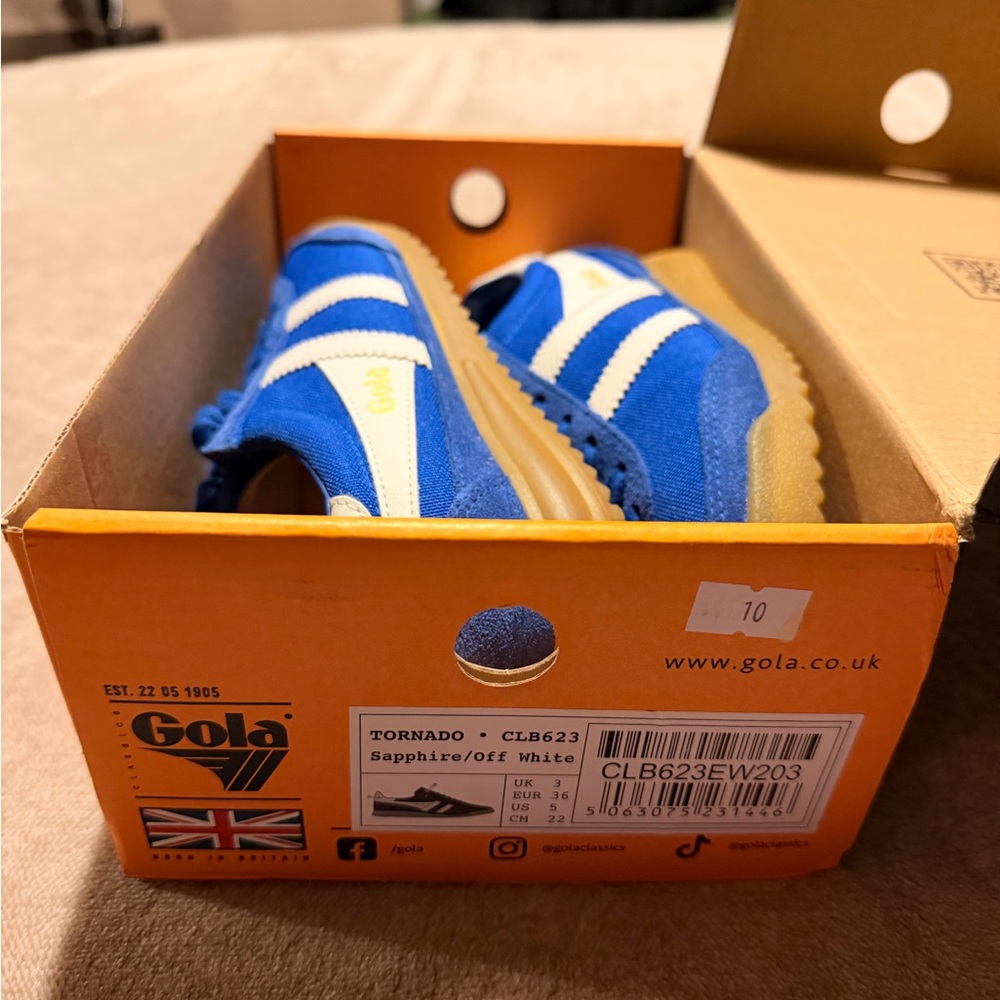 Gola sneakers womens size 5, uk 3 - Picture 5 of 9